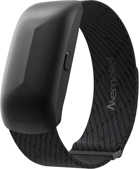 Memoket Gem worn as a wristband